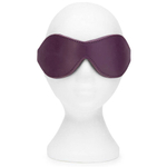 Маска на глаза Cherished Collection Leather Blindfold (Цвет: фиолетовый)