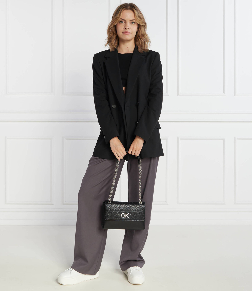 Сумка через плечо RE-LOCK EW CONV Calvin Klein - черный(K60K611533)
