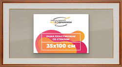 Рамка 35x100 для постера и фотографий