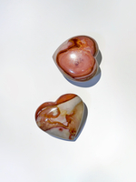 Сердечко из полихромной яшмы крупное