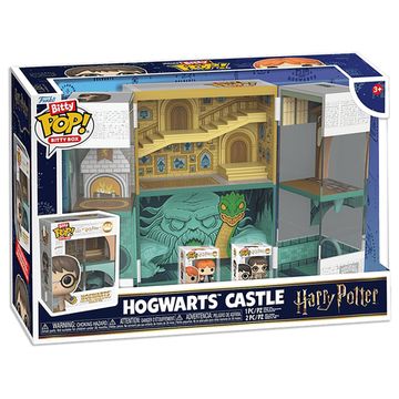 Набор Funko Bitty POP! Bitty Box Harry Potter Hogwarts Castle +2 Bitty POP! Harry Potter w/Chocolate Frog, Ron Weasley w/Howler 85533