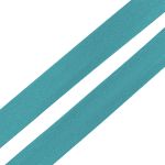 Косая бейка атласная 15 мм / 132±1 метра, 6108 св.голубой