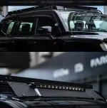 Платформа на крышу с люстрой для Toyota Land Cruiser LC300 2021-2024+ Крузак оффроуд багажник на крышу доп свет