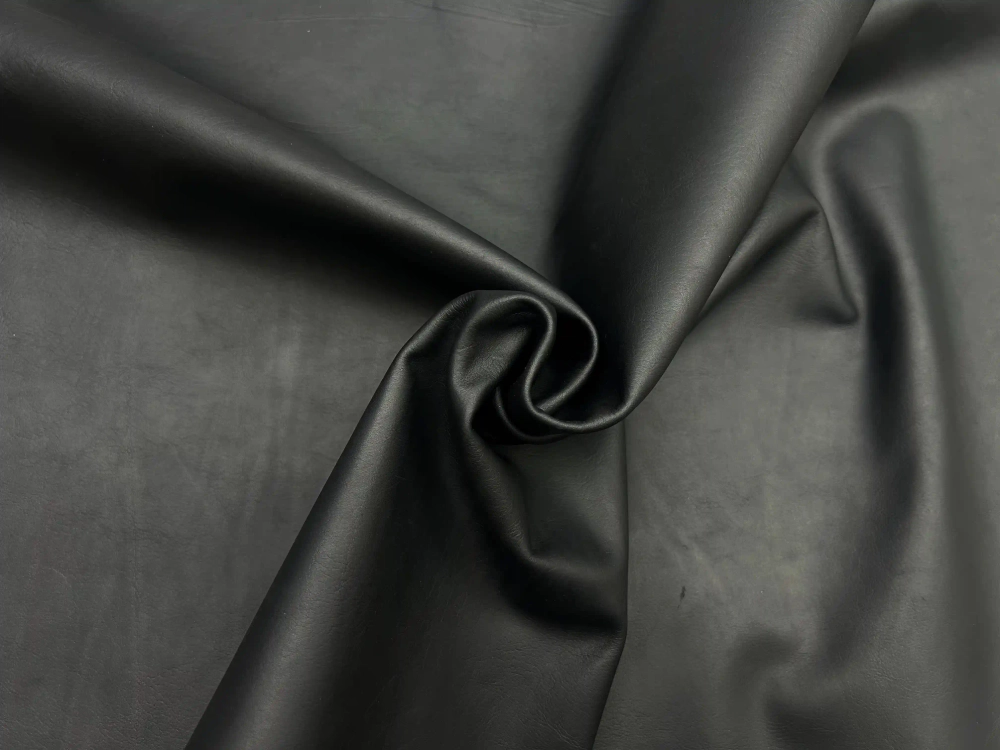 Турино цв. Черный / Turino Wax Nero, толщ. 0,8-1,0 мм