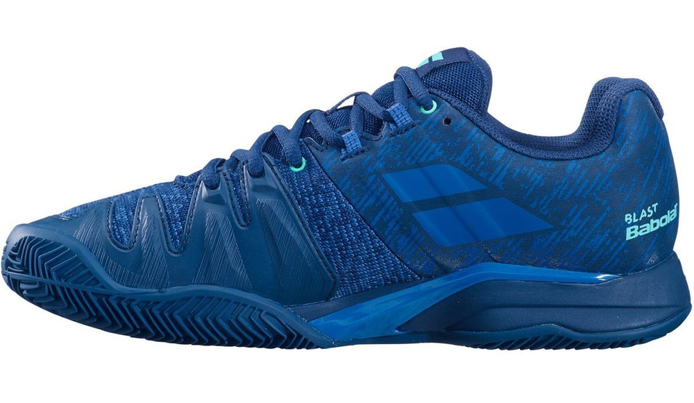 Мужские кроссовки теннисные Babolat Propulse Blast Clay Men - небесный