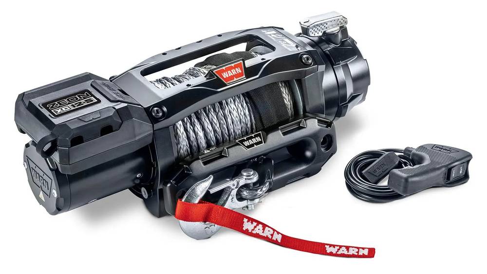 Лебедка WARN ZEON XC 12-S, синтетический трос — фото 2