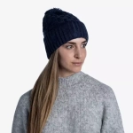 Шапка Buff Knitted & Fleece Band Hat Airon Night Blue (US:One size)