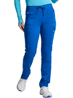 Брюки медицинские женские Dickies DK080 на резинке с кулиской, темно-синий, 44