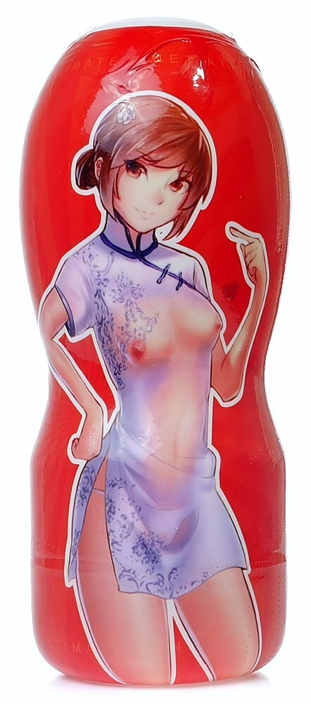 Мастурбатор-вагина в колбе Manga (Цвет: телесный)
