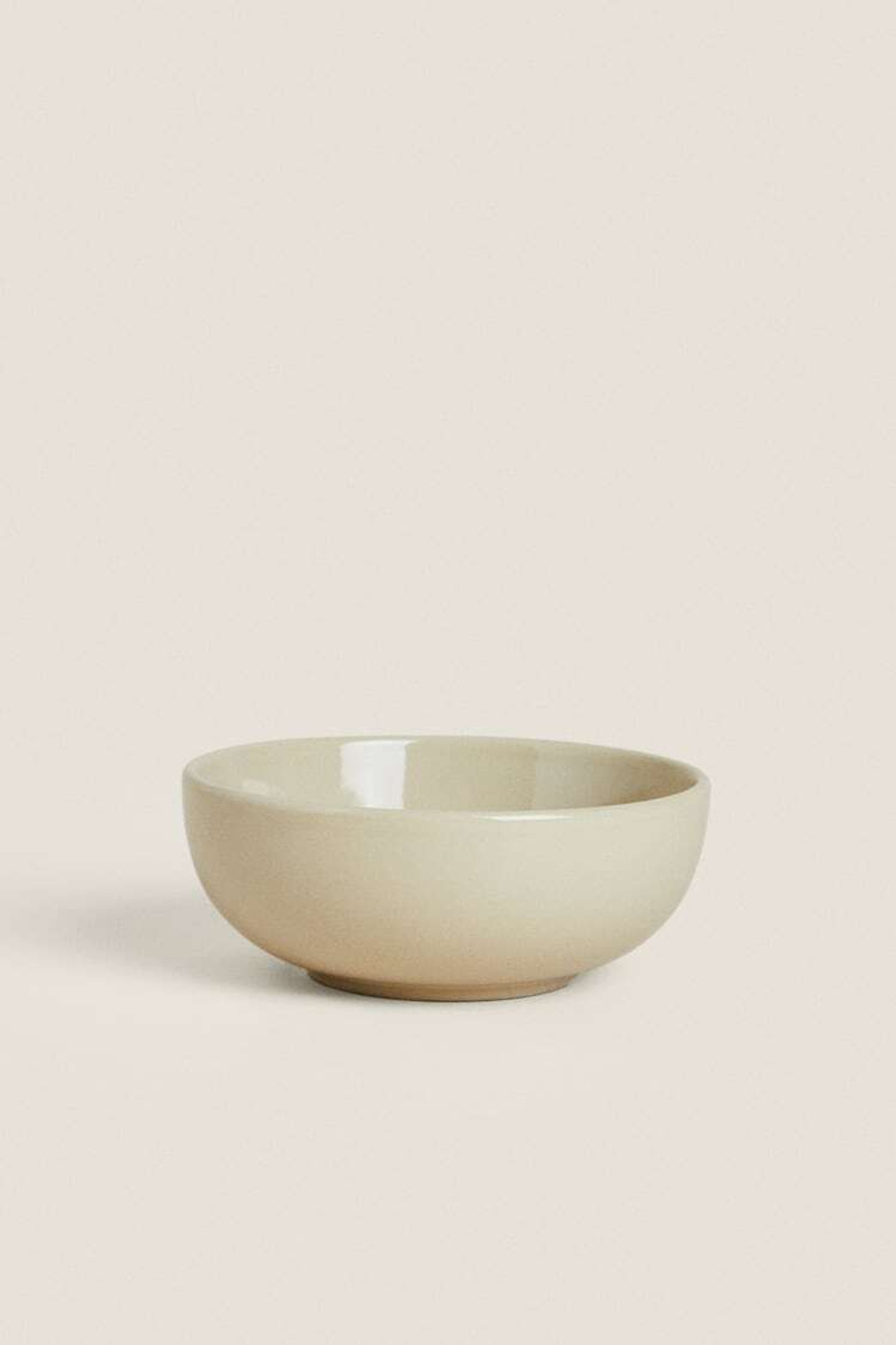 ZARA HOME КЕРАМИЧЕСКАЯ ПИАЛА, БЕЖЕВЫЙ