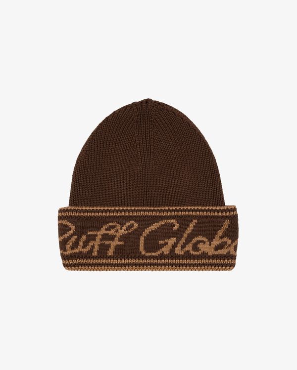 Шапка Tbrts Beanie коричневая - фото 1