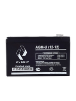 Аккумулятор РУБИН 12V 12Ah AGM ( 12Ач / 12В ) AGM