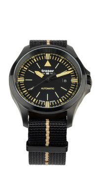 Швейцарские тактические часы Traser P67 Officer Automatic Black 110755