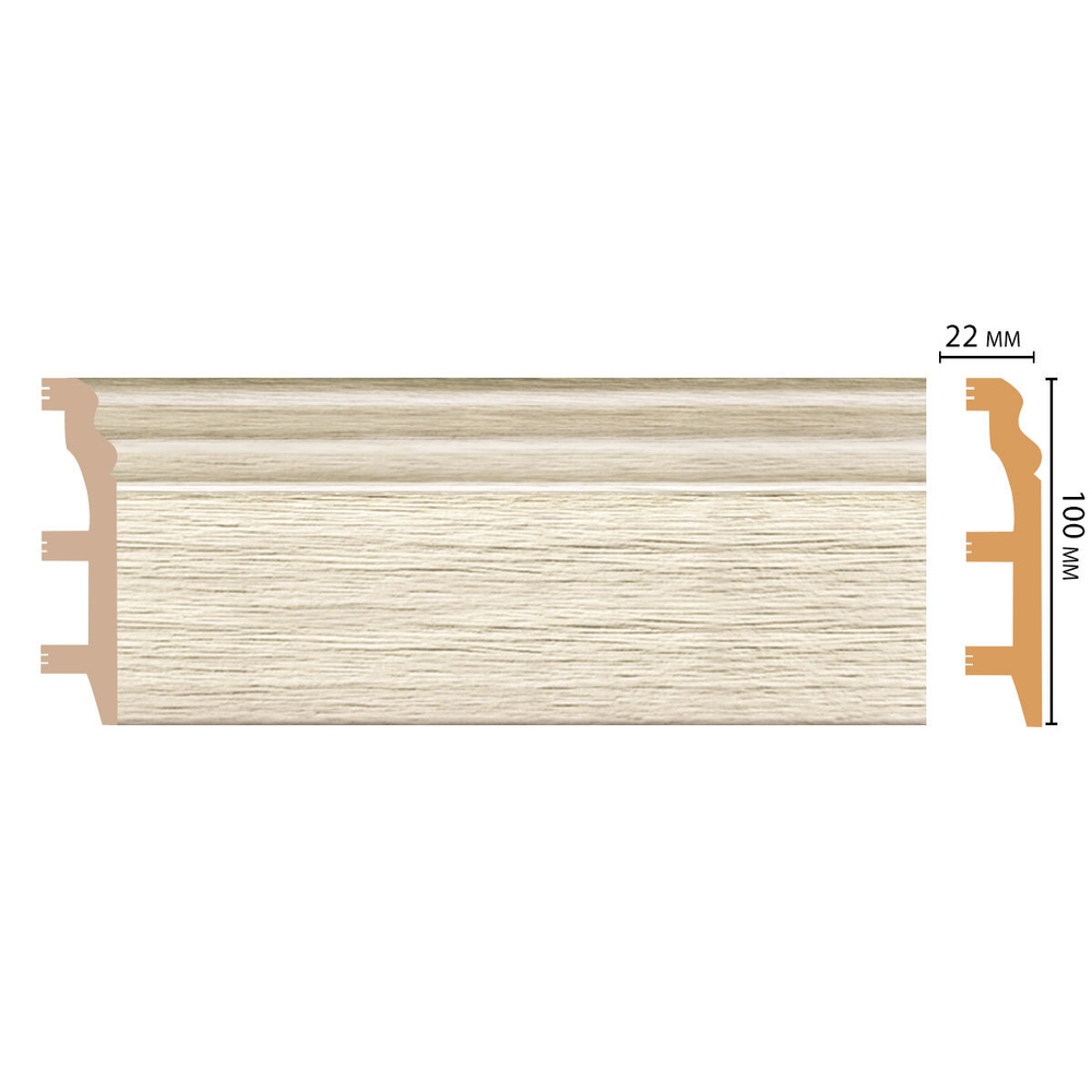 Плинтус Decomaster D233 D233-1070