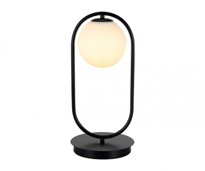 07631-8,19 Настольная лампа Кенти черный d20 h42 E14 1*40W. ТМ Kink Light