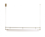 08021-150P,20 Подвес Аника бронза w150*10 h150 Led 32W (3000K). ТМ Kink Light