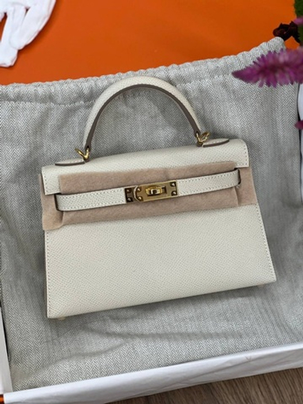 Сумка Hermes Kelly Mini Epsom ручной шов
