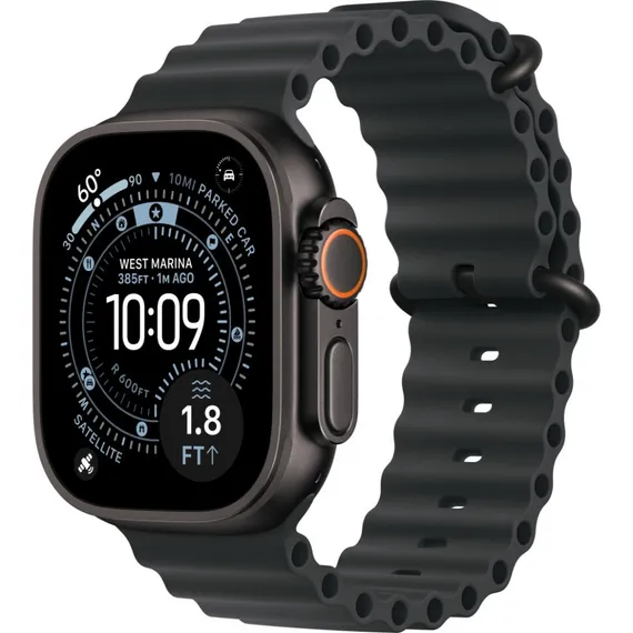 Умные часы Apple Watch Ultra 3 49 мм Black Titanium Ocean Band Черный Black