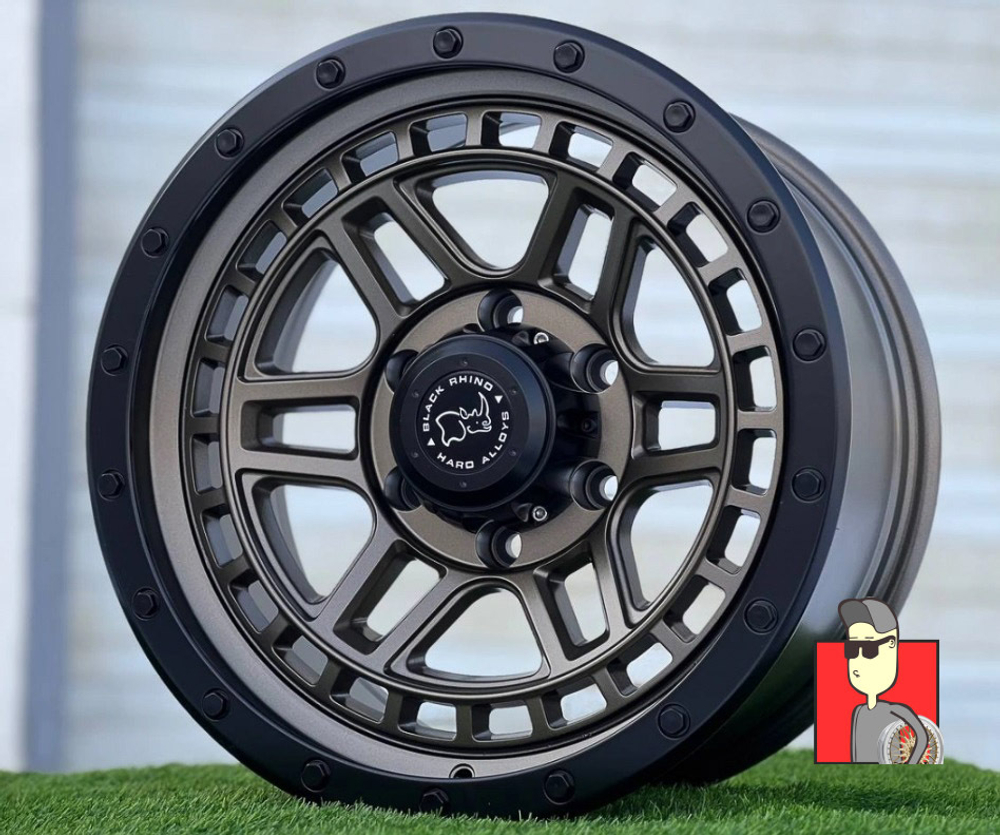 Комплект дисков Black rhino 17x8.5 et-10 6x139.7