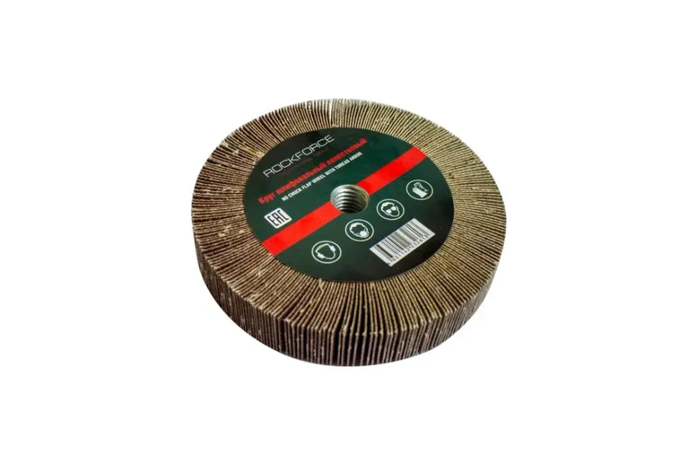 Круг лепестковый зачистной 115х20мм M14 (Grit 150) RockForce##Rock FORCE RF-FD1150F