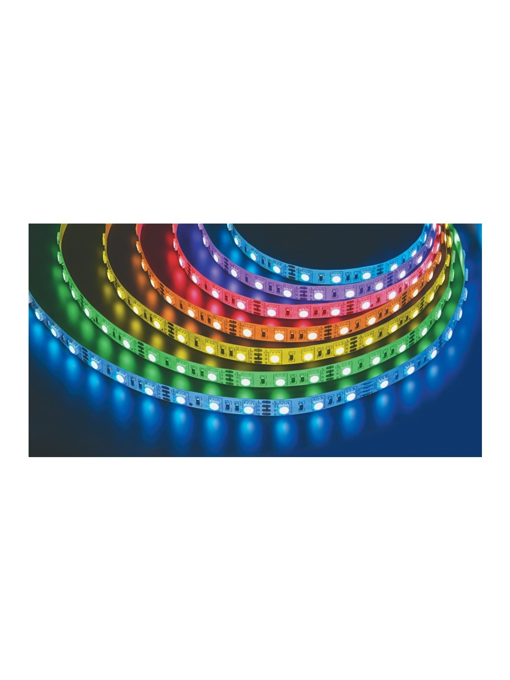 Лента светодиодная 71 446 NLS-5050RGB60-14.4-IP20-12V-Pro R5 14.4Вт/м (уп.5м) Navigator 71446