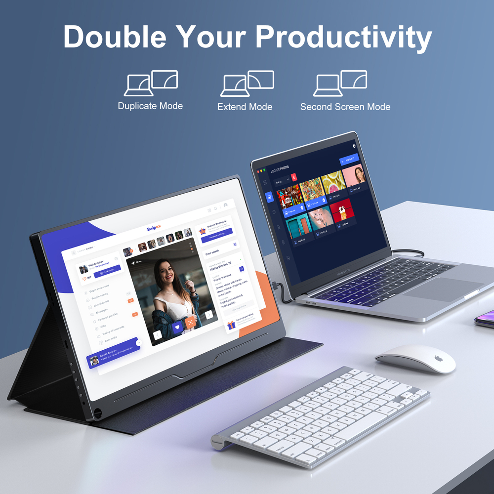 15.6" Портативный игровой монитор UPERFECT Uplays-T03 1920x1080, 60 Гц, IPS