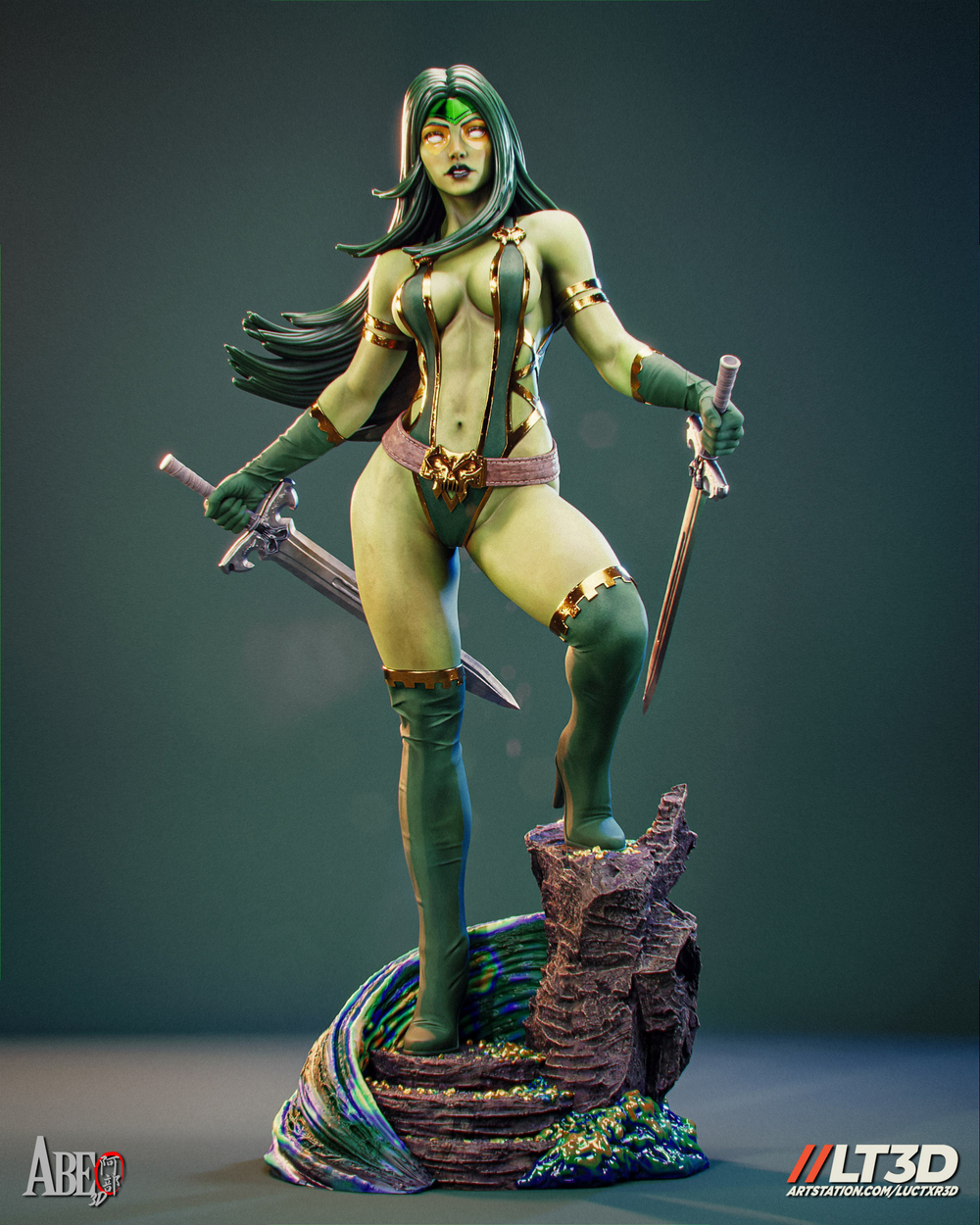Гамора Стражи Галактики Gamora Guardians of the Galaxy Фигурка