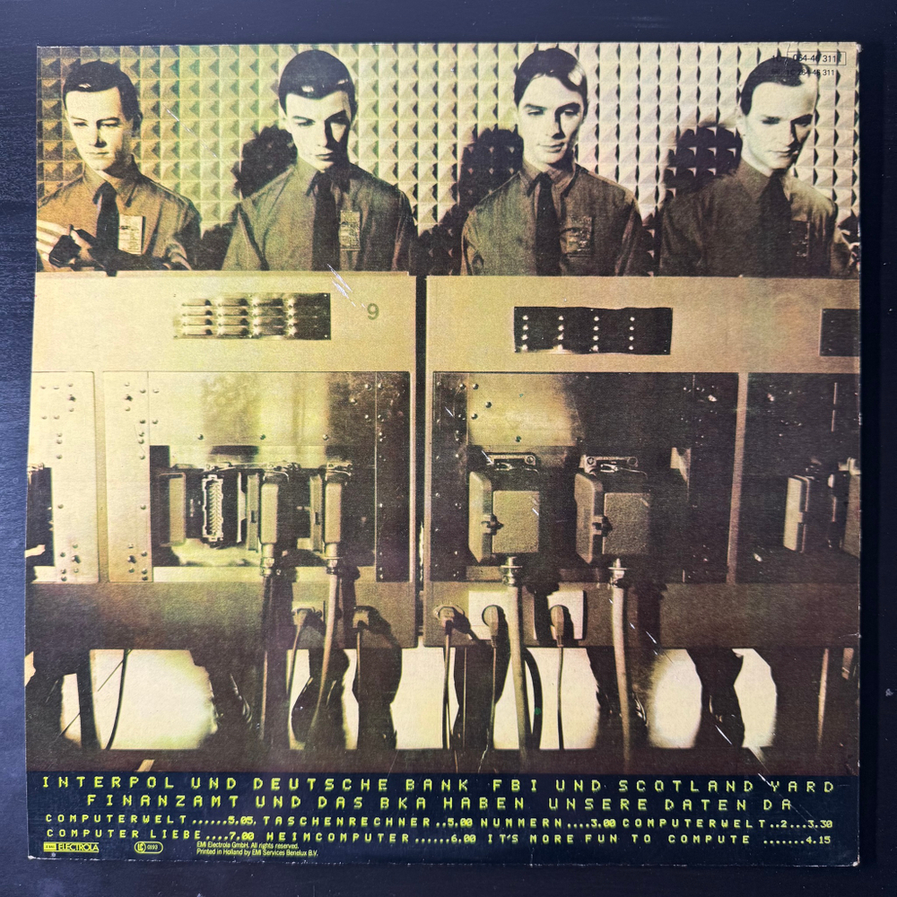 Kraftwerk ‎– Computerwelt (Германия 1981г.)