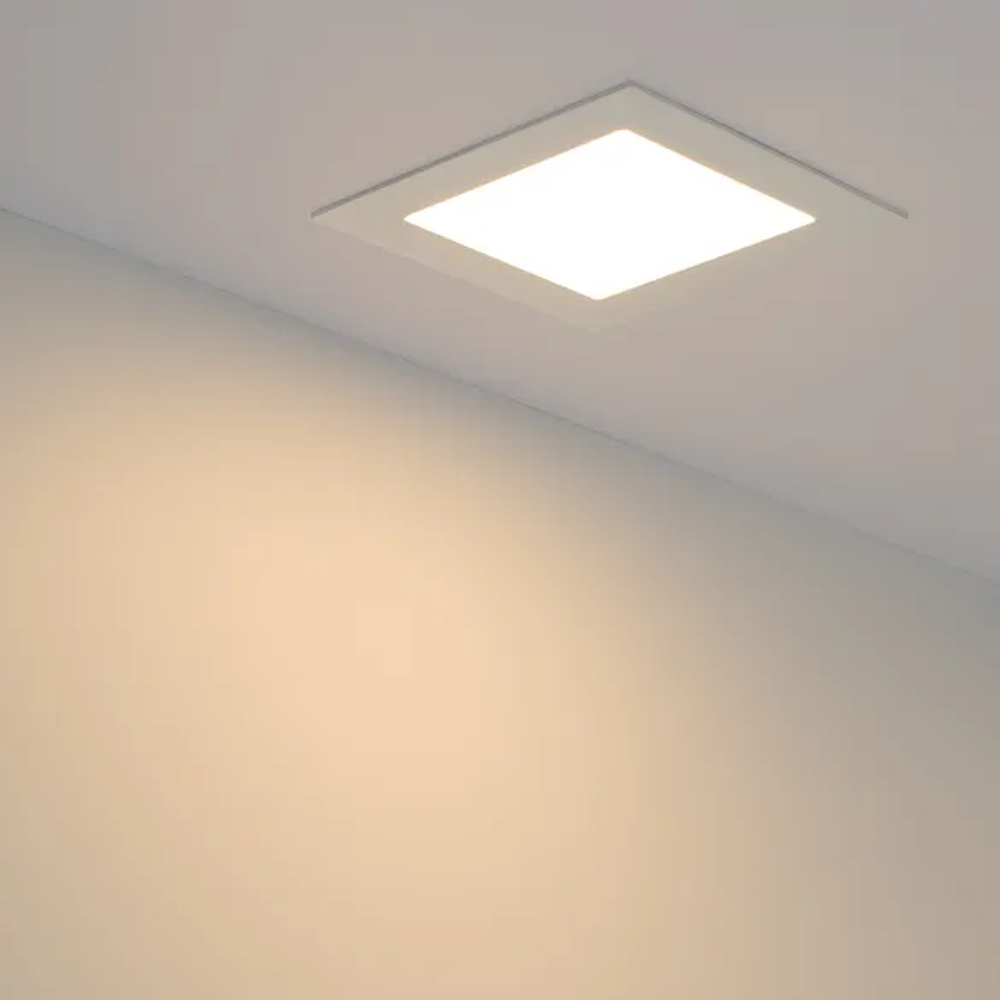 Светильник DL-142x142M-13W Warm White (Arlight, IP40 Металл, 3 года) 020130