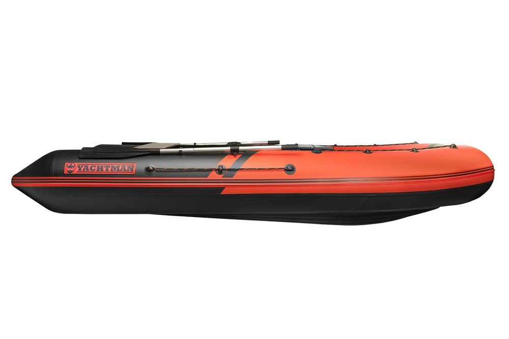YACHTMAN-360 НДНД красный-черный + KAMISU T 5 BMS (комплект лодка + мотор)