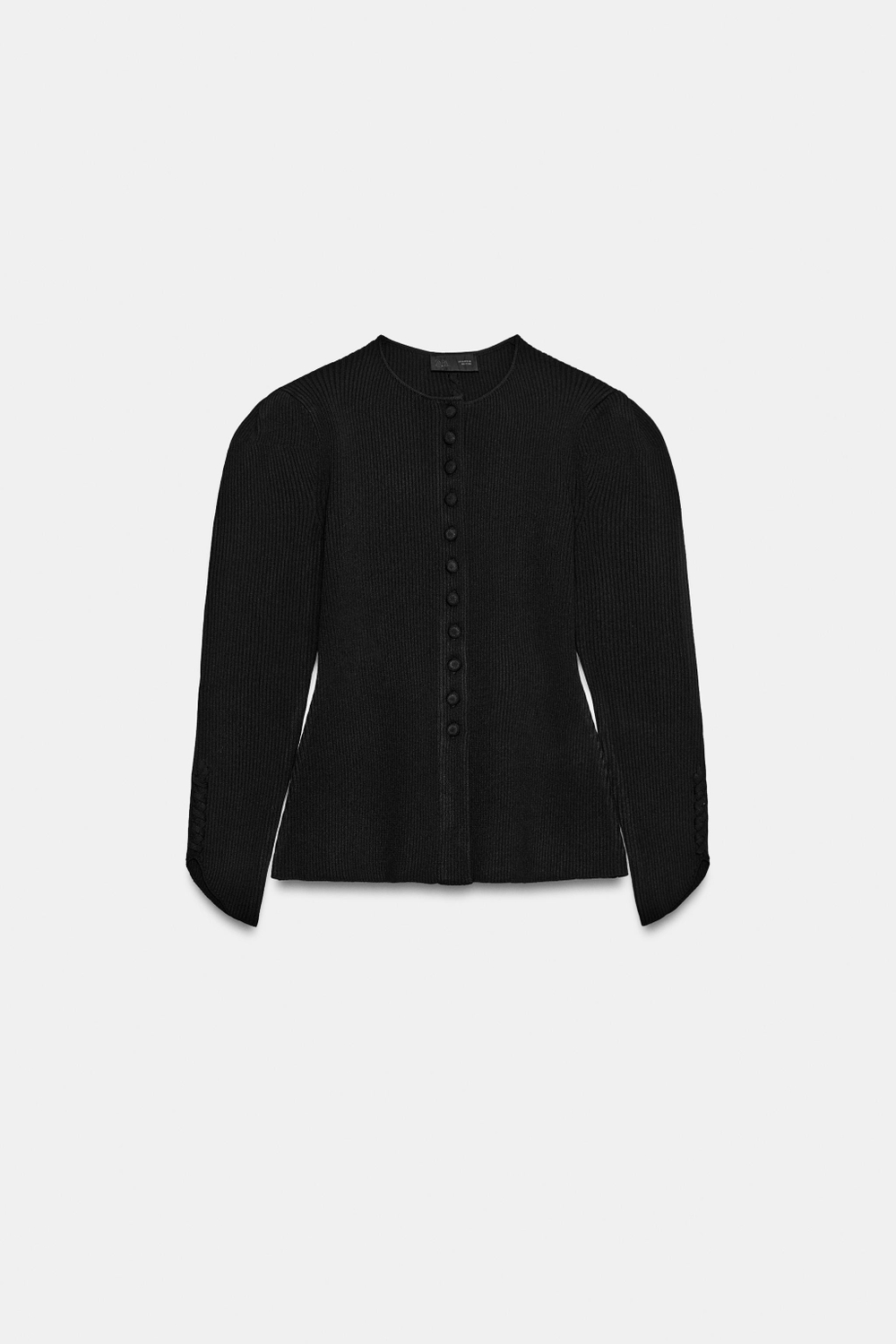 КАРДИГАН С ПЫШНЫМИ РУКАВАМИ — ZARA