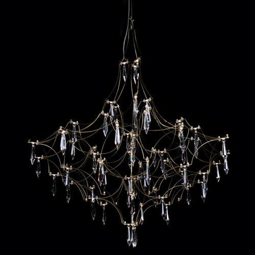 Подвесная светодиодная люстра Loft It Mira  10259/800 Gold Asfour
