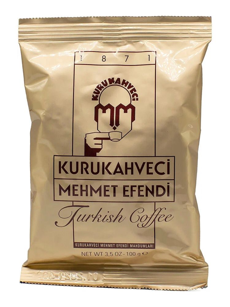 Кофе молотый Kurukahveci Mehmet Efendi 100 г 12 шт
