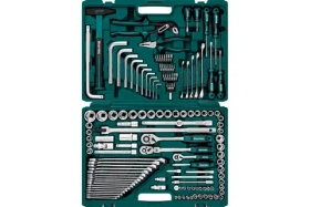Универсальный набор инструмента KRAFTOOL Extrem-142 142 предм. (1/2"+3/8"+1/4") 27889-H142