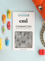 Charmicon 3D Silicone Stickers №198 Футуризм