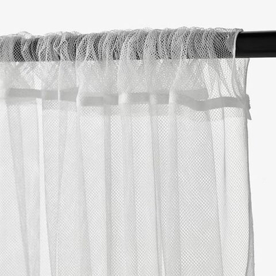 IKEA Шторы-тюль LILL , белые 280х300 см, 1 пара (2 шт.) (Вьетнам)