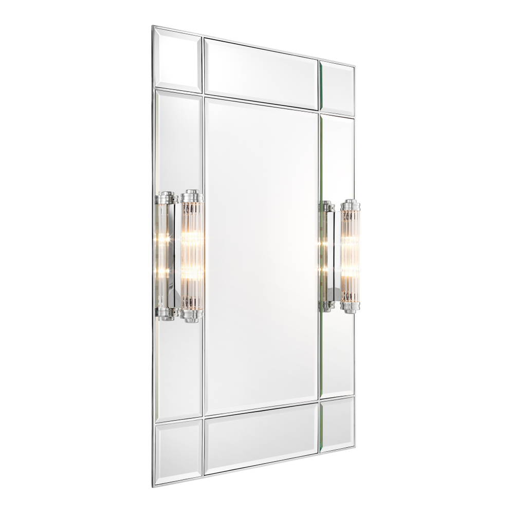 Зеркало с бра Mirror Beaumont with light арт.112174