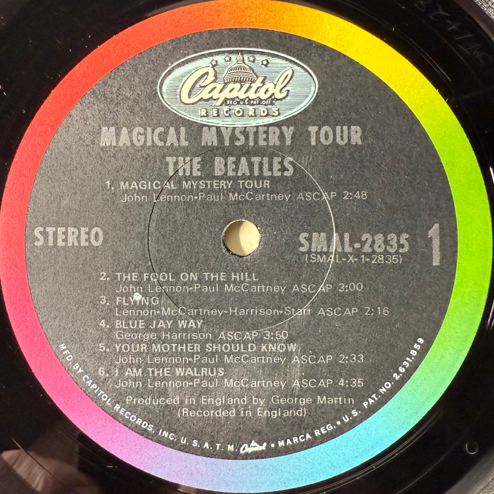 The Beatles ‎– Magical Mystery Tour (США 1968г.)