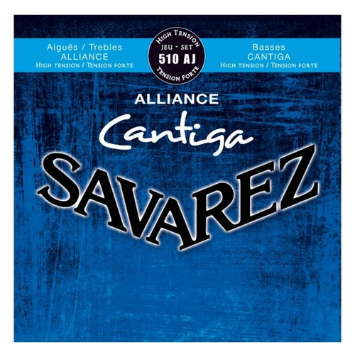 Savarez 510AJ Alliance Cantiga Blue high tension струны для классической гитары, нейлон