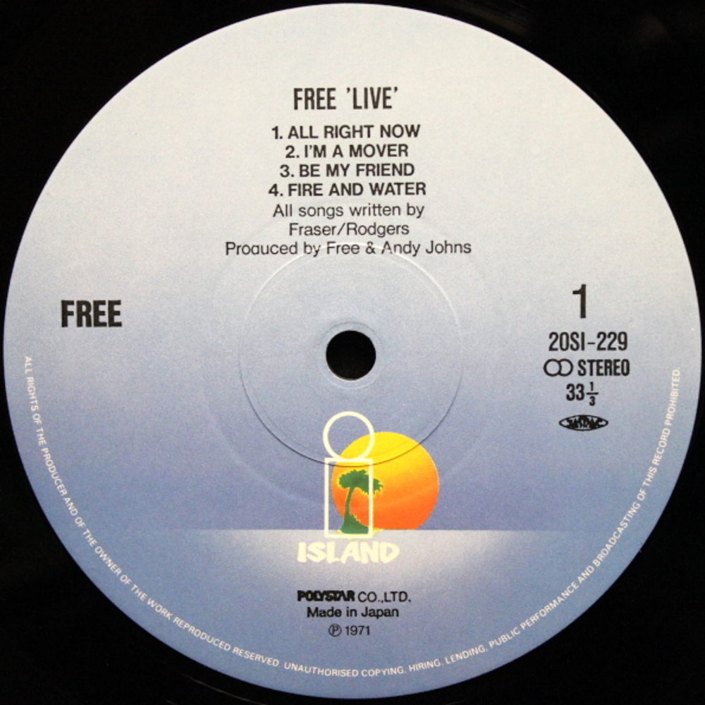 Free / Free Live! (LP)