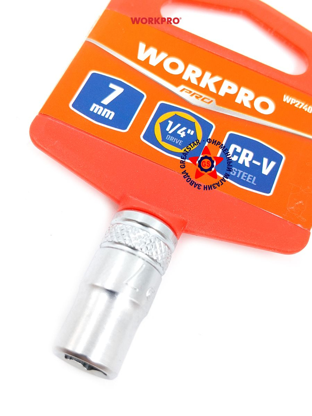 Торцевая головка 1/4" 6 мм WP274003