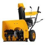 Бензиновая снегоуборочная машина SBM 610, 212 cc, ручной старт, фара Denzel — фото 1