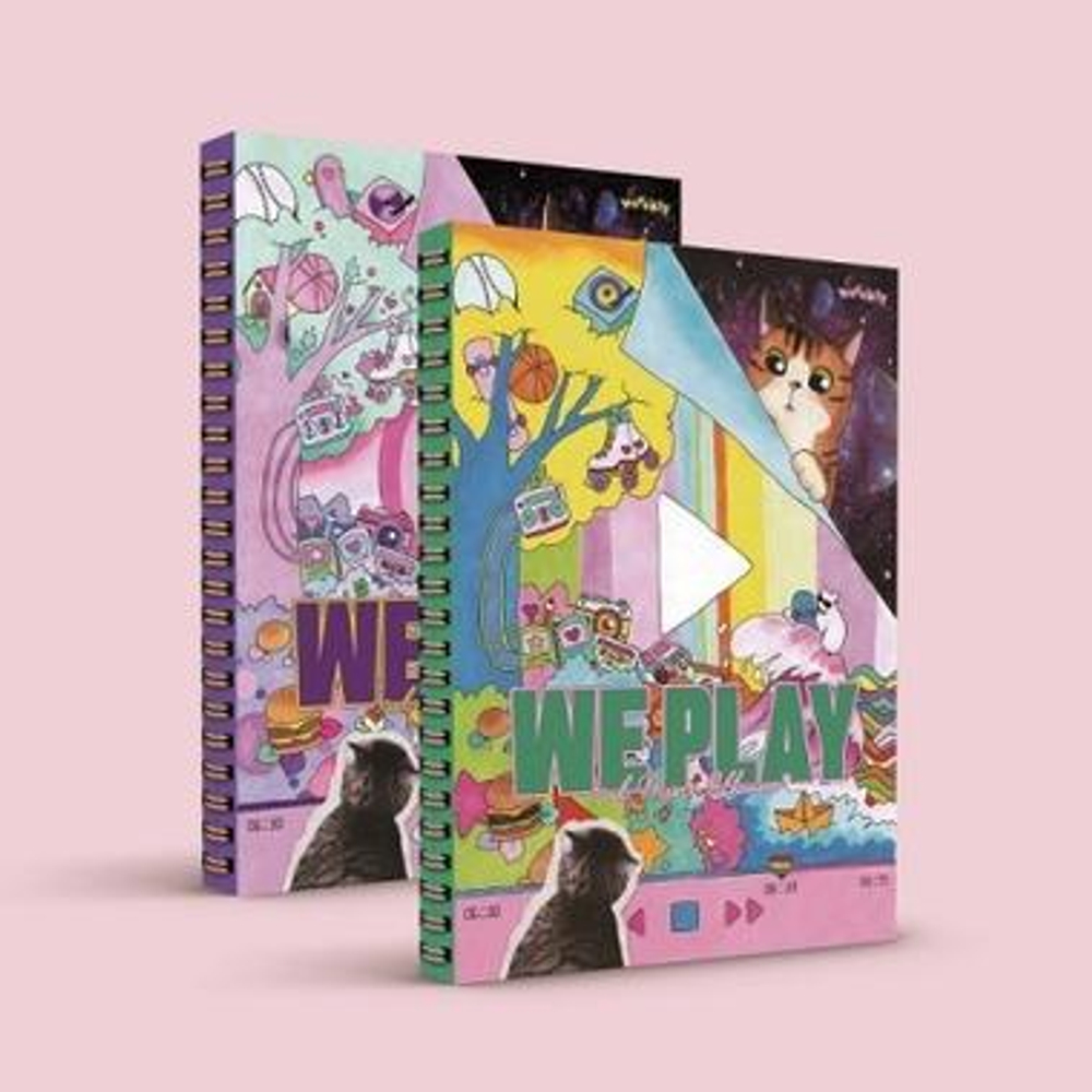 Альбом Weeekly - We Play 3rd Mini Album RANDOM Version