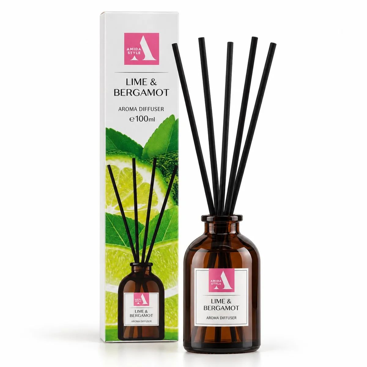 Aroma Style ароматический диффузор Lime & Bergamot 100 мл — фото 6