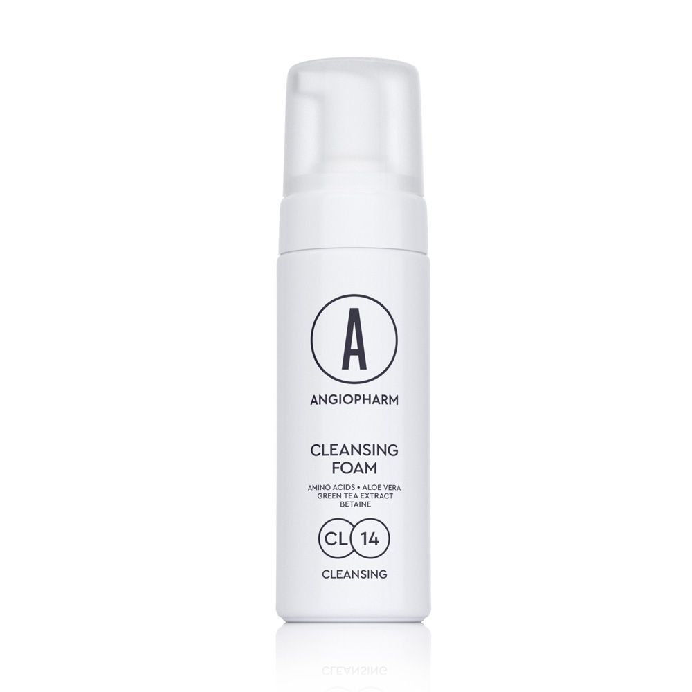ANGIOPHARM Очищающая пенка с аминокислотами