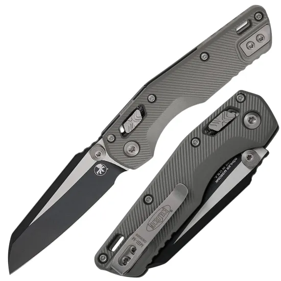 Нож Microtech MSI Mini 210M-1FLNC - рукоять алюминий, сталь - M390MK