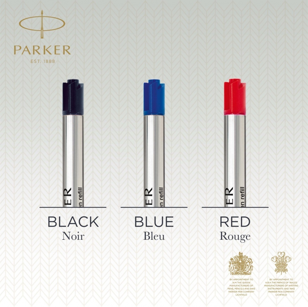 Стержень Parker для шариковой ручки Z08 в блистере QuinkFlow Premium, размер: тонкий, цвет: Blue