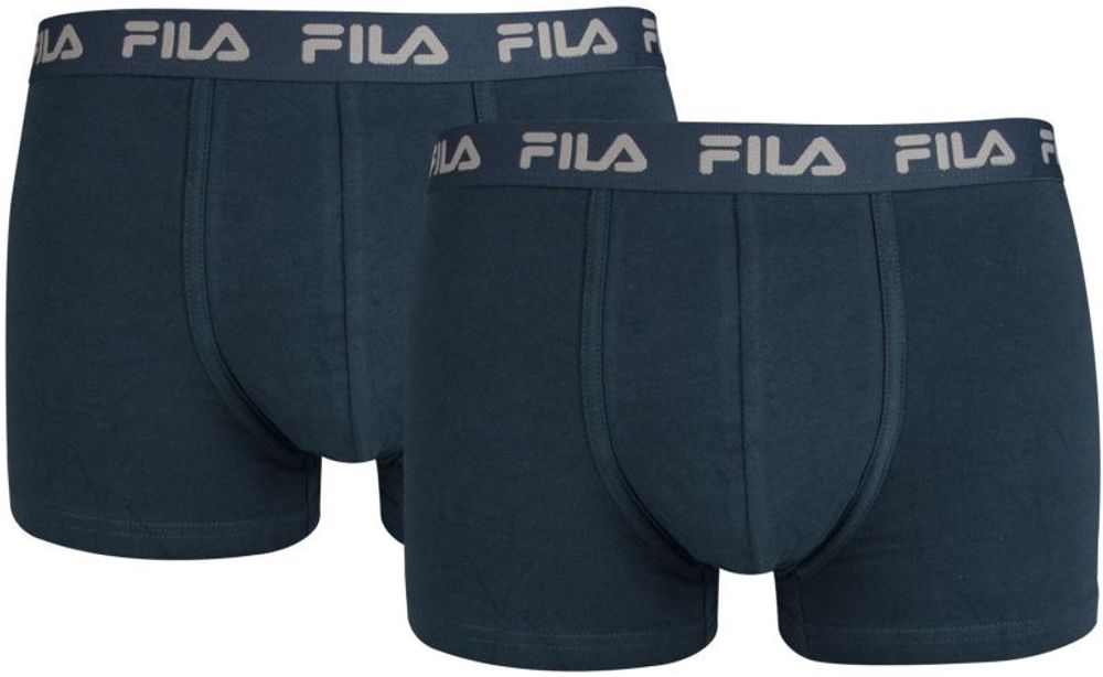 Мужские спортивные боксеры Fila Underwear Man Boxer 2P - небесный