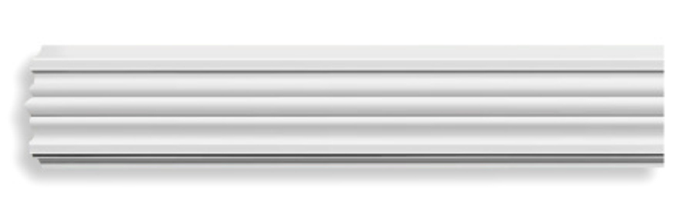Молдинг гладкий Decomaster 97902 100х20х2400мм