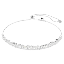 MESMERA:CHOKER NECKLACE WHI/RHS